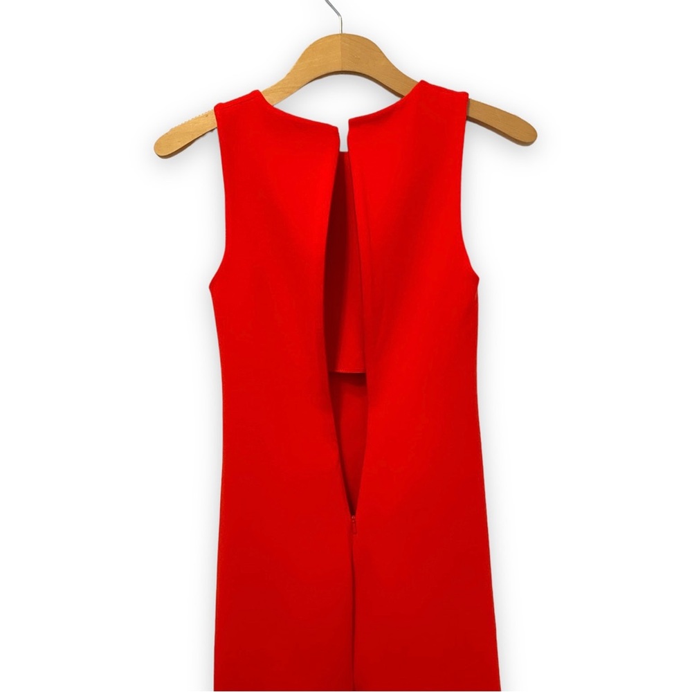 Aritzia Babaton Matheson Sheath Dress, Orange-Red, 00 - Picture 6 of 15